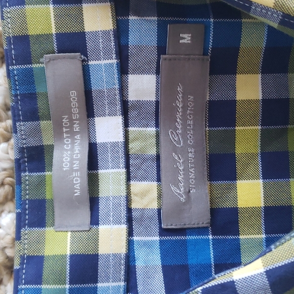 Daniel Cremieux Button-Down Shirt Short Sleeves - Picture 7 of 10